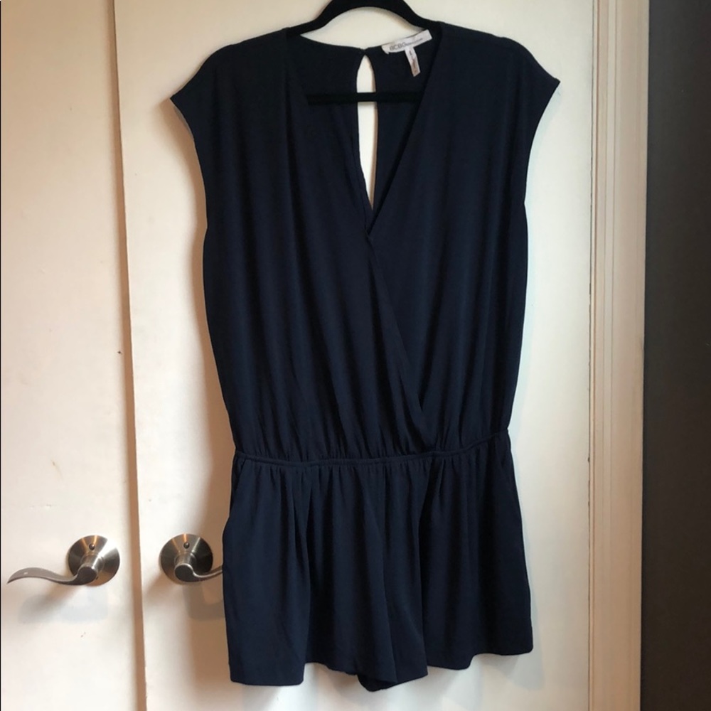 BCBG V-Neck Romper